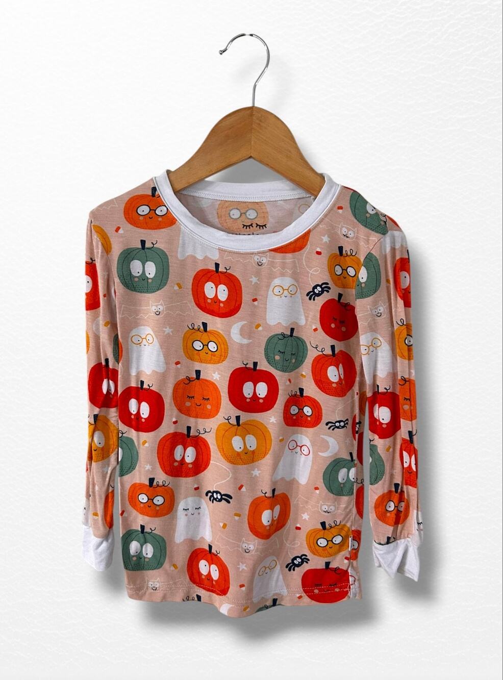 Little Sleepies Pumpkin Party Pajama Top, Size 3T